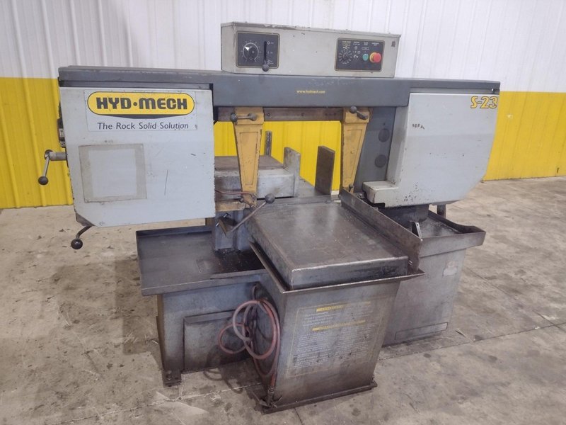 16" X 18" HYD-MECH MODEL S-23 SERIES II SWIVEL MITRE HORIZONTAL BAND SAW: STOCK #23532