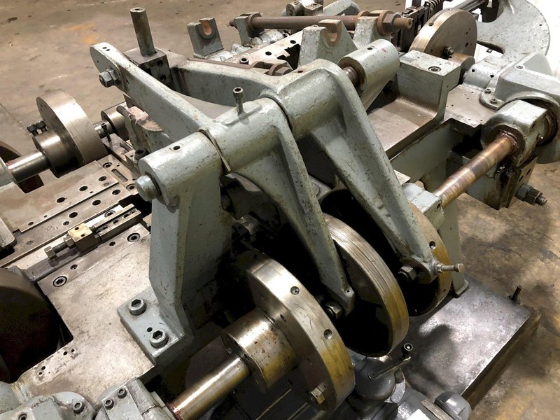 NILSON MODEL #S3F WIRE BENDING FOUR SLIDE MACHINE . STOCK # 1156722