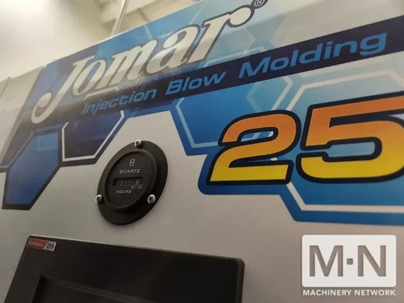 25 TON JOMAR MODEL 25S INJECTION BLOW MOLDING MACHINE MFG 2020