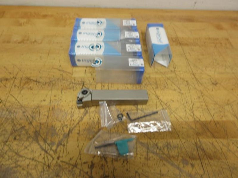 Ingersoll 6150151 TCLNR16-4D-TB Indexable Turning Toolholder: 95.000 deg Lead Angle, Clamp 1 x 1" Shank, 6" OAL (4 Pcs) *** New In Packages***- Auction Item