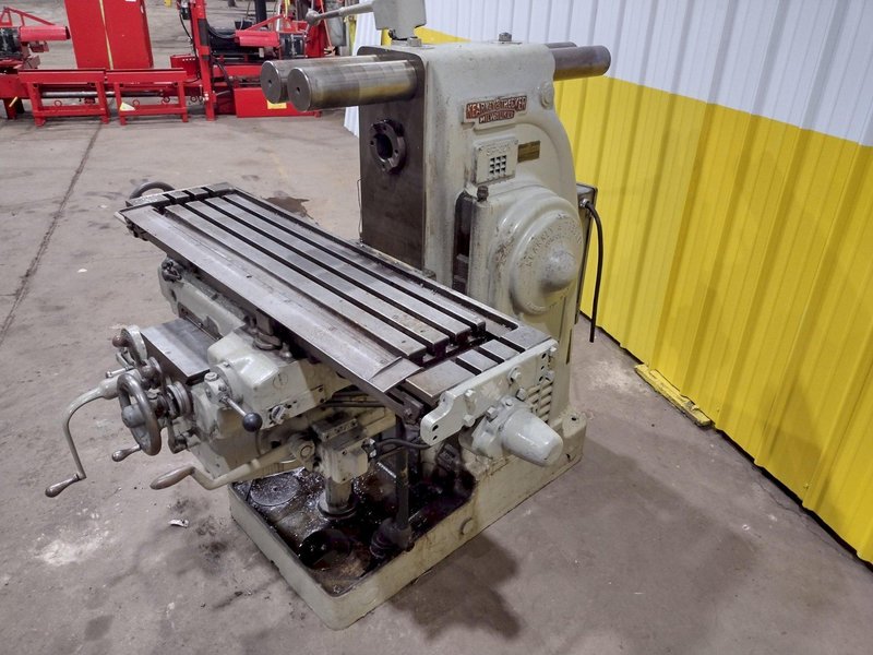 #2 KEARNEY &amp; TRECKER MODEL #2CH HORIZONTAL MILL: STOCK #19181