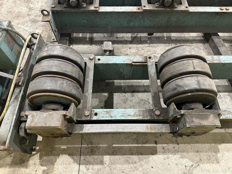 20 TON ARONSON MODEL #WWR-20 POWERED TANK TURNING ROLL SET WITH DRIVE &amp; IDLER: STOCK #22313