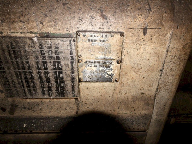 (100HP) 76" X 268" INGERSOLL DUAL HEAD/DOUBLE SIDED PLANER MILL. STOCK # 0112126