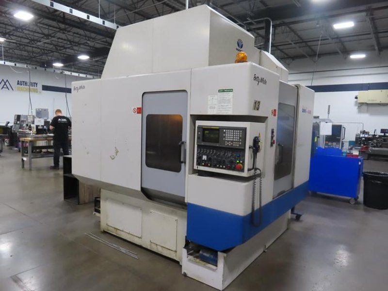 Daewoo DMV-400 CNC Vertical Machining Center with Automatic Pallet Changer, Fanuc 18, 30 ATC, Thru Spindle Coolant- Auction Item