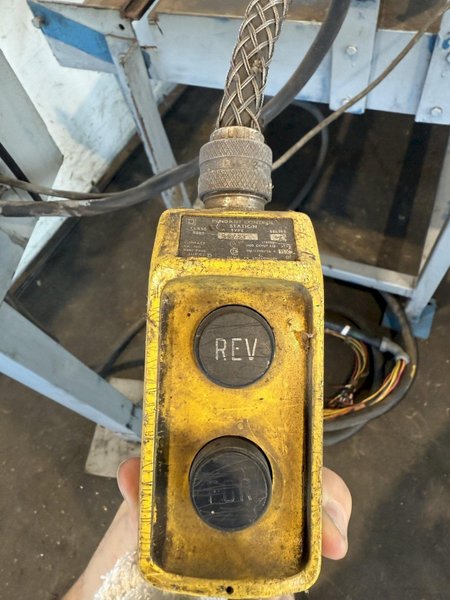 48” WIDE CUT-TO-LENGTH LINE: FAMCO SHEAR WITH FEED ROLL &amp; AMS CONTROLS: STOCK #23384