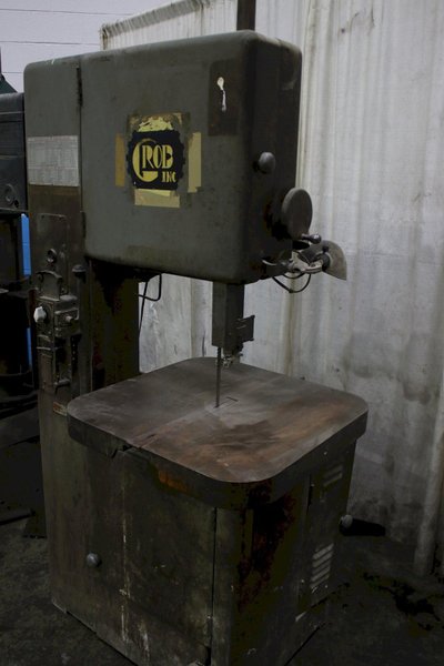 18" GROB MODEL #MS18 VERTICAL BANDSAW: STOCK #75924