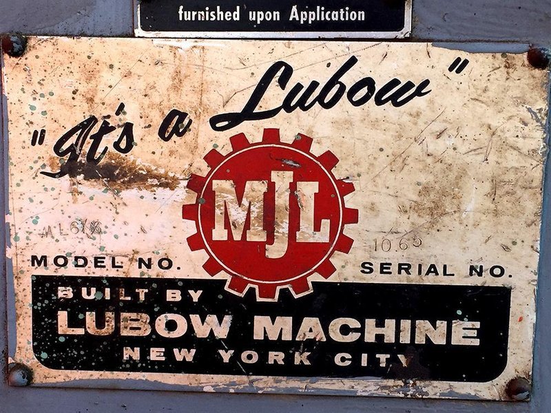Lubow ML6 Single Stop Table Bender