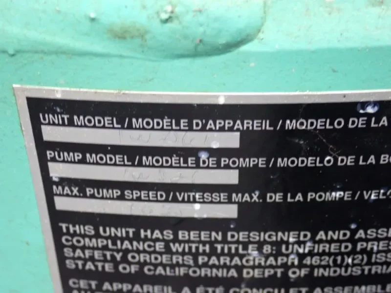 SPEEDAIRE 80 GAL AIR COMPRESSOR  -  1WD61