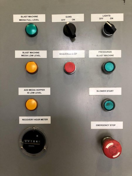 CLEMCO ELECTRICAL CONTROL PANEL: STOCK #19319