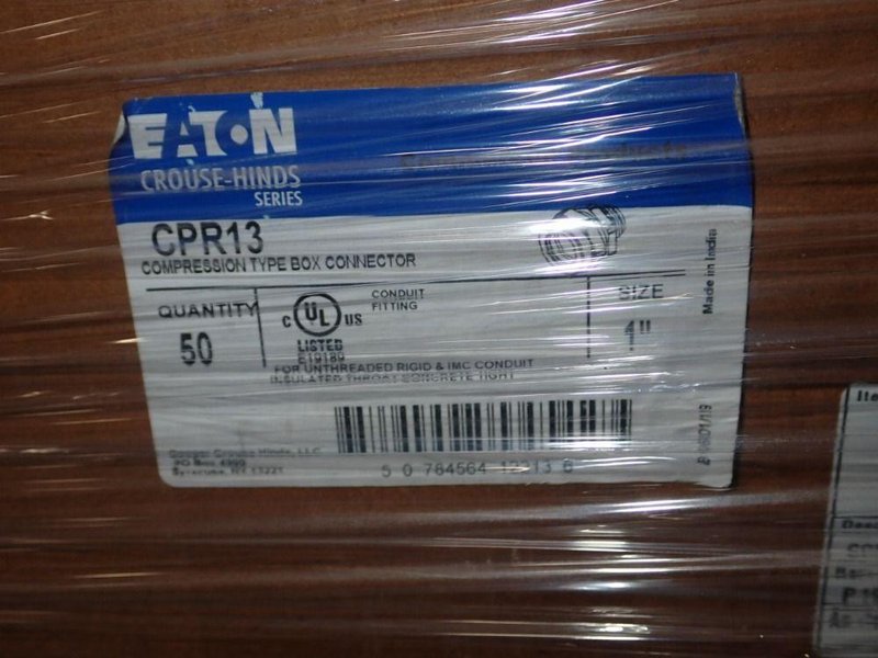 CROUSE-HINDS CONDUIT CONNECTORS/REDUCERS  -  CPR15/RE85/CPR/16/CPR13