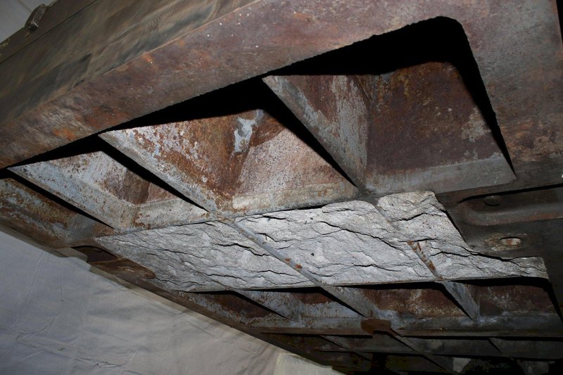 10&#039; X 5&#039; X 16&quot; T SLOTED FLOOR PLATE: STOCK #76042