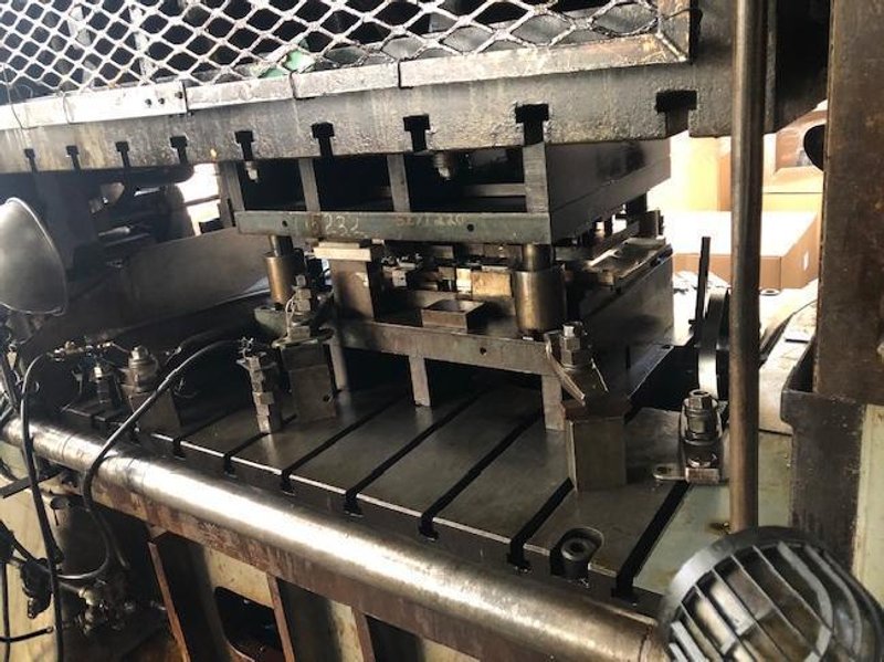250 TON MINSTER HEVI STAMPER STRAIGHT SIDE DOUBLE CRANK PRESS: STOCK#73437