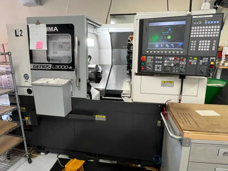 2021 OKUMA GENOS L3000-E | Lathes, Bar, CNC