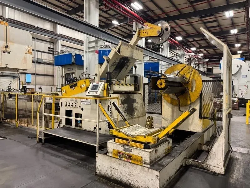 NIDEC - CHS Coil Feed Line 20,000 Lbs. x 48&quot; Wide x .125&quot;