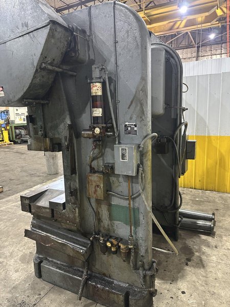 100 TON ROUSSELLE MODEL #10K60 GAP FRAME STAMPING PRESS 6&quot; STROKE: STOCK #23649