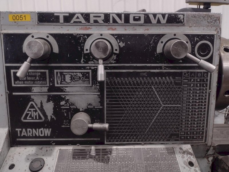 25" x 60" TARNOW TOOLMEX MODEL #TUJ50M ENGINE LATHE 3.5" HOLE : YOBRO #25841