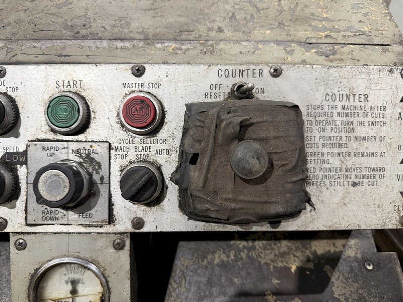 15" X 20" MARVEL MODEL #15A AUTOMATIC HORIZONTAL BANDSAW: YOBRO #24326