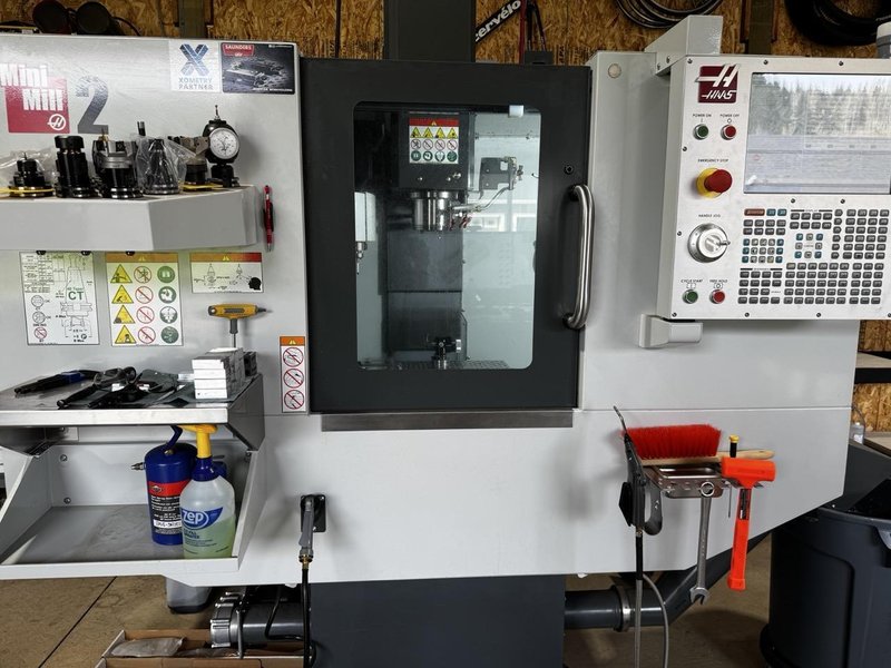 Haas Mini Mill 2 VMC, 2022 – 10k Spindle, WIPS, Rigid Tap, High Flow Coolant, Chip Auger, Low Hours