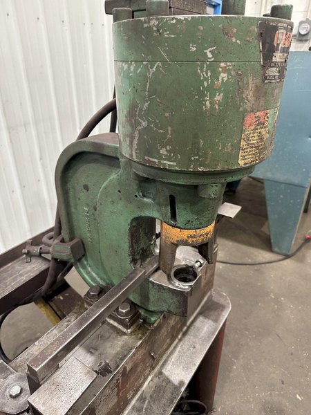 60 TON PEDINGHAUS  MODEL # FP - 60 HYDRAULIC FLANGE PUNCH : STOCK #77526