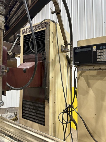 12&quot; X 24&quot; CHEVALIER MODEL #FSG-3A1224H 3 AXIS AUTOMATIC HORIZONTAL SURFACE GRINDER: STOCK #19824