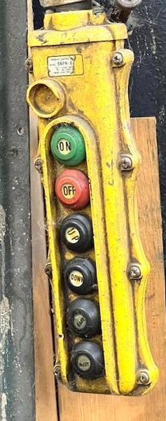 3 TON  MAYWELL &amp; MOORE ELECTRIC WIRE ROPE HOIST: STOCK #78600