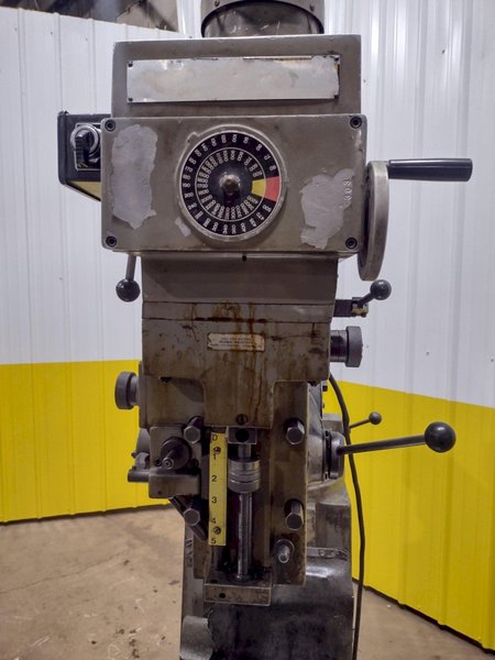 3 HP SUPERMAX MODEL #YCM-16VS VARIABLE SPEED VERTICAL RAM TYPE MILL: STOCK #19651