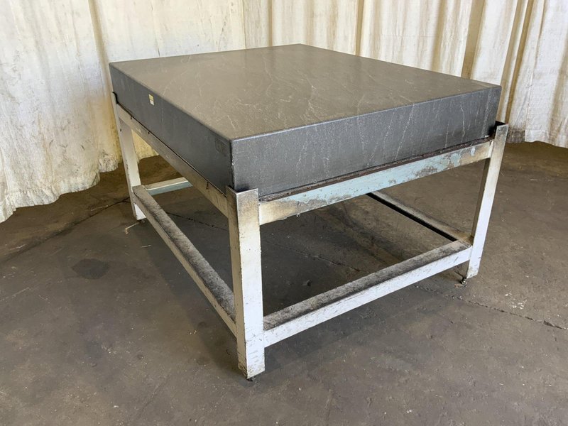 60" X 48'' BLACK PRECISION GRANITE SURFACE PLATE: STOCK #81233