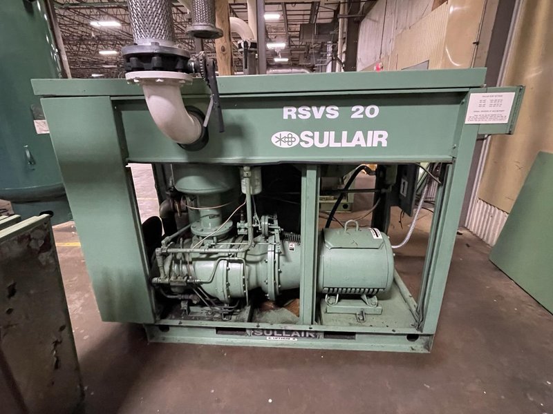 60 Hp Sullair RSVS 20-60A Rotary Screw Vacuum System, 2024