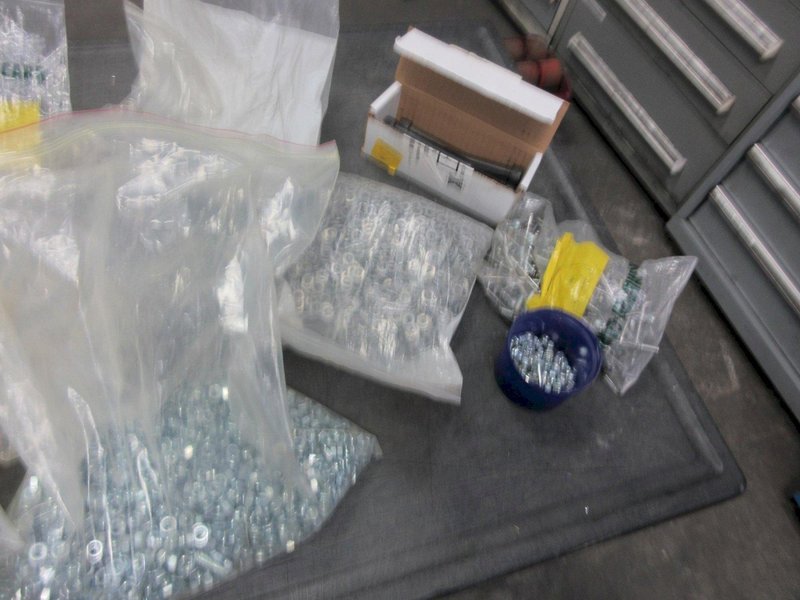 Box of Screws, Nuts, Bolts, Assorted Fasteners- Auction Item