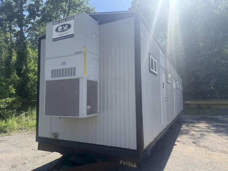 2008 MICHIANA MEN'S &amp; WOMEN'S PORTABLE BATHROOM TRAILER: STOCK #23097