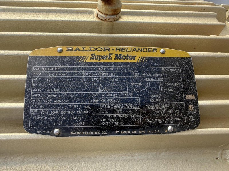50 HP CINCINNATI MODEL HDBI-360 BLOWER FAN: YOBRO #26003