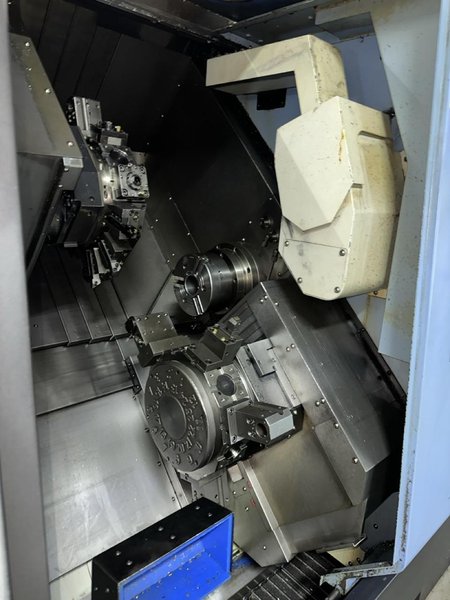 Doosan Puma TT-1800SY Multi-Axis CNC Lathe, 2014 – Parts Catcher, Tool Pre-setter