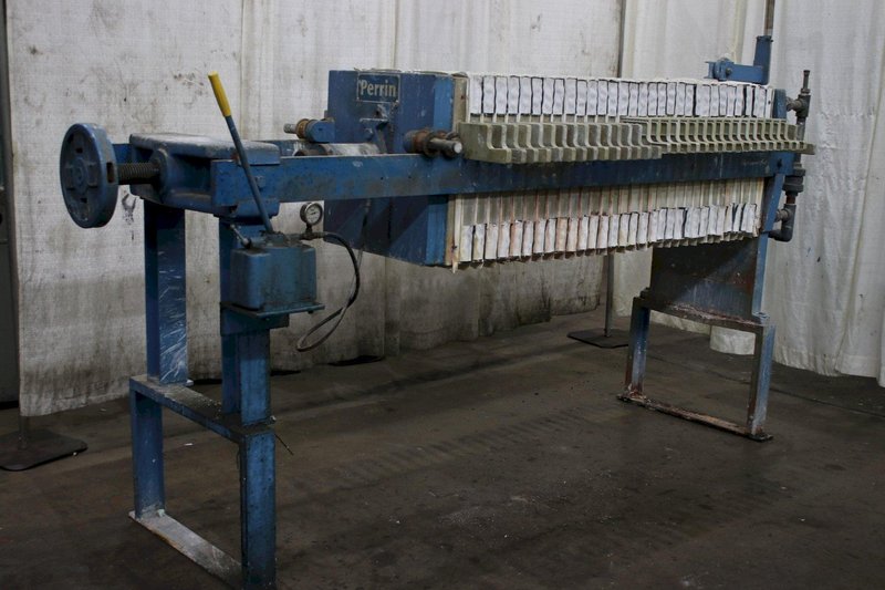 30 PLATE PERRIN FILTER PRESS: STOCK #76396