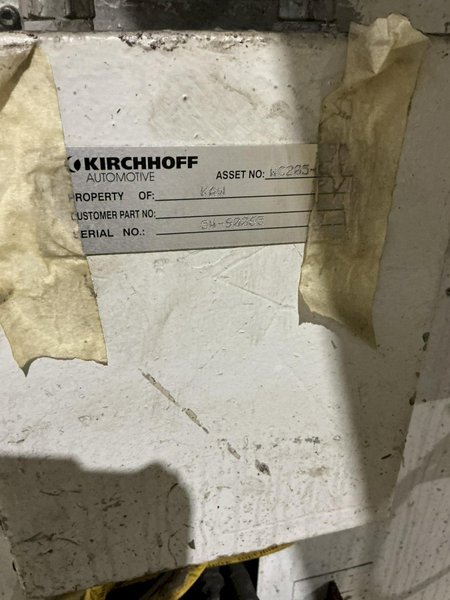 30,000 LBS X 36" PERFECTO COIL FEED LINE, COIL REEL UNCOILER &amp; STRAIGHTENER: YOBRO #24871