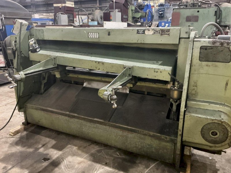 6' x 1/4" FJ EDWARDS MODEL TRUCUT HYDRAULIC SHEAR: YOBRO #24620