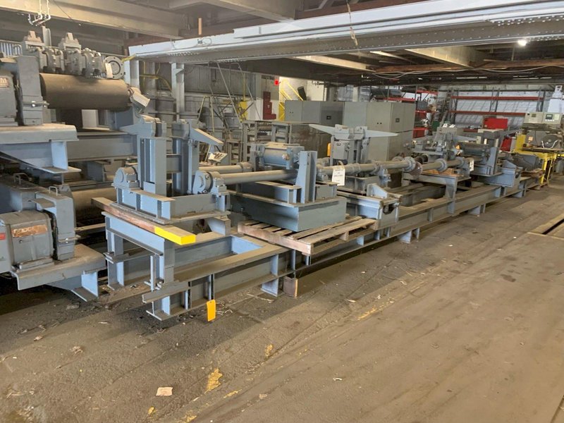 1500 TON AMD 4-POST HYDRAULIC PRESS &amp; FEED SYSTEM: STOCK #16721