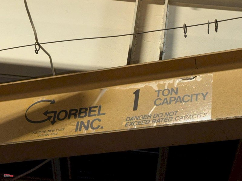 1 TON 12' X 12' X 12" GORBEL JIB CRANE: YOBRO #25779