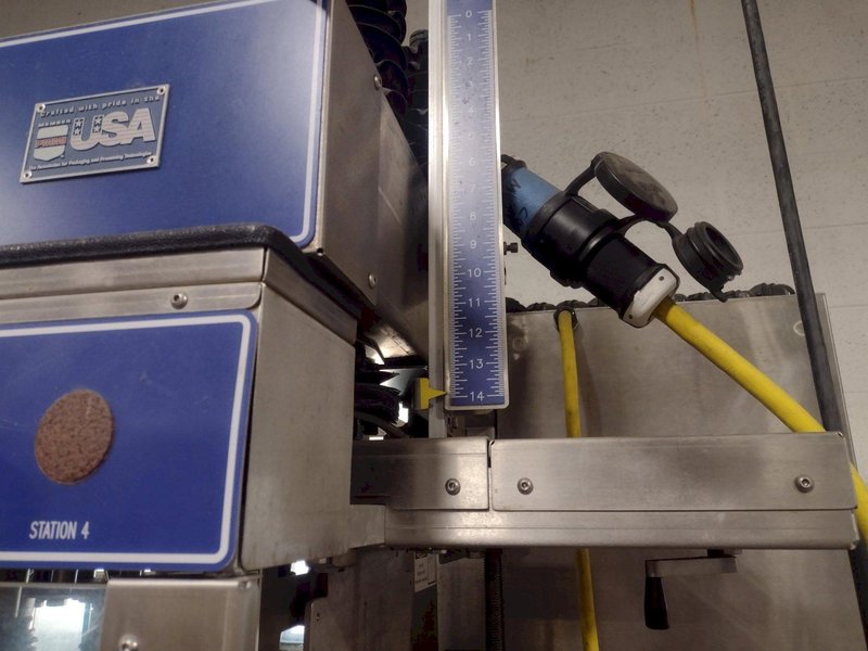 Pack West 120 Inline Capper with #7+2 Vertical Cap Elevator – Complete Automatic Bottle Capping System