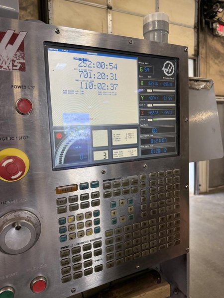 Haas VF-2B CNC VMC, 2007 – Chip Conveyor, Through Spindle Coolant