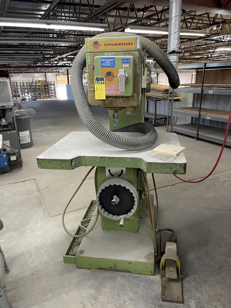 Onsrud type w525 overarm router s/n 968057-01