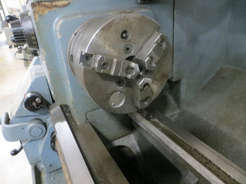 LeBlond Regal 15&quot; x 32&quot; Engine Lathe with Wizard Lathe Series 2-Axis DRO, 8&quot; 3-Jaw Chuck, 2-1/4&quot; Spindle Bore, Taper Attachment- Auction Item