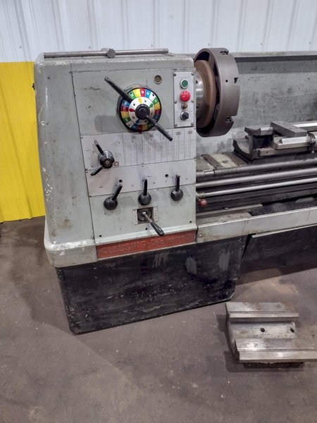 17" x 108" CLAUSING COLCHESTER MODEL #17 ENGINE LATHE, 3.25" HOLE: STOCK #14660
