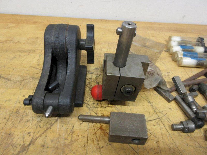 Table Mount Grinding Wheel Dressers and Dozens of Diamond Single and Cluster Points- Auction Item