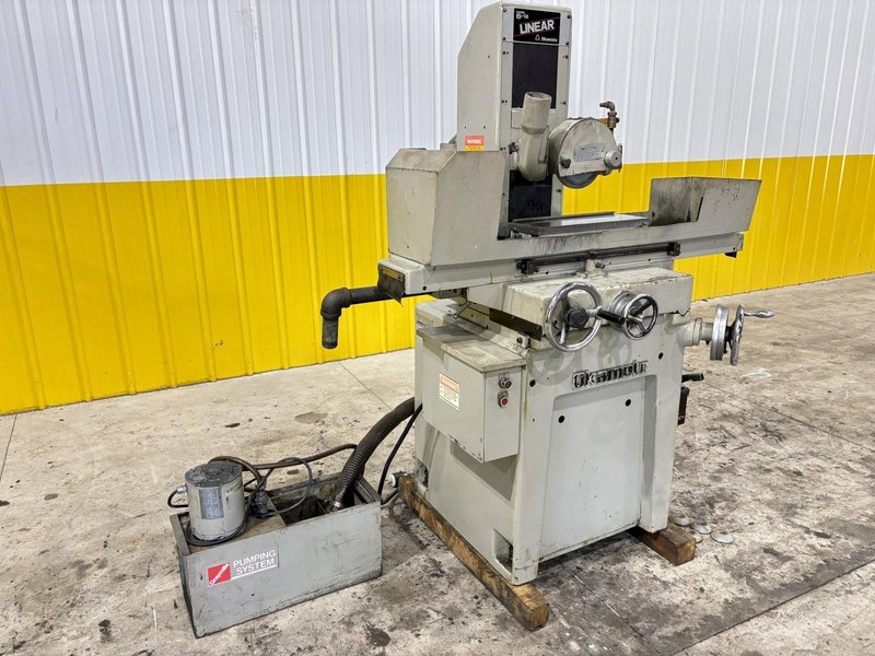 6" X 18" OKAMOTO MODEL #LINEAR 618  HAND FEED HORIZONTAL SURFACE GRINDER: STOCK #21179