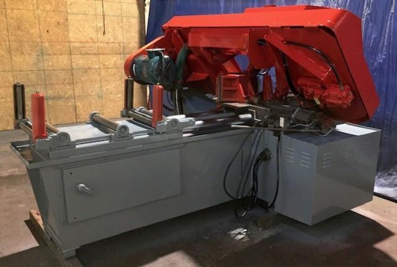 16" X 16" AMADA MODEL #HFA400W AUTOMATIC HORIZONTAL BAND SAW
