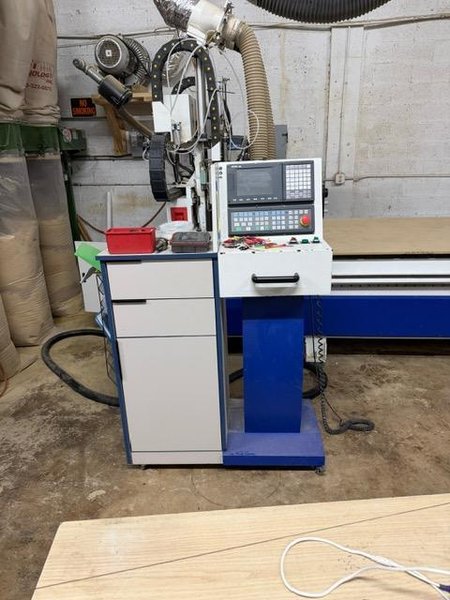 5′ x 10′ Limtech Industries C510D CNC Router, 2018 – 12 HP HSD Spindle, Syntec Control, Dust Tech Collection System