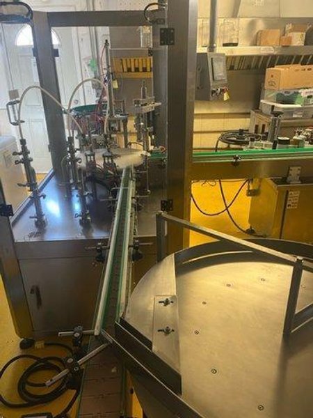 Automatic Coconut Oil Liquid Tincture Bottling Line 15-30mL, PX-BFC80/PX-BL120/ PX-BFC100, 2018