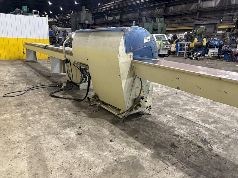 4" HIGH X 12" WIDE DIMTER OPTICUT MODEL #S50 CROSS-CUT AUTOMATIC WOOD SAW, NEW 2003: STOCK #22921