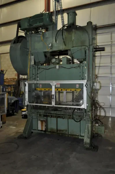 JOHNSON 100 TON SSDC 72" X 30" PRESS, STOCK # 14306J