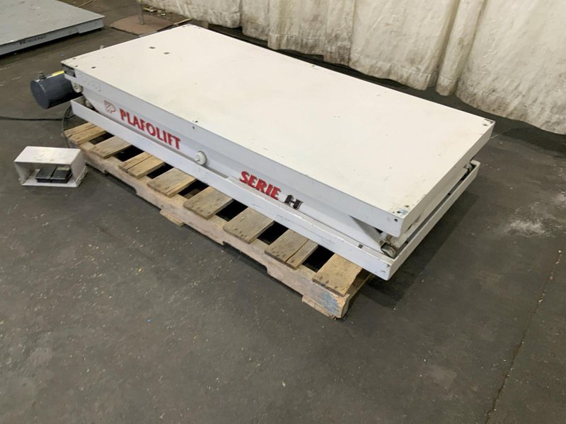 4,000 LBS PLAFOLIFT HYDRAULIC LIFT TABLE: STOCK #81321